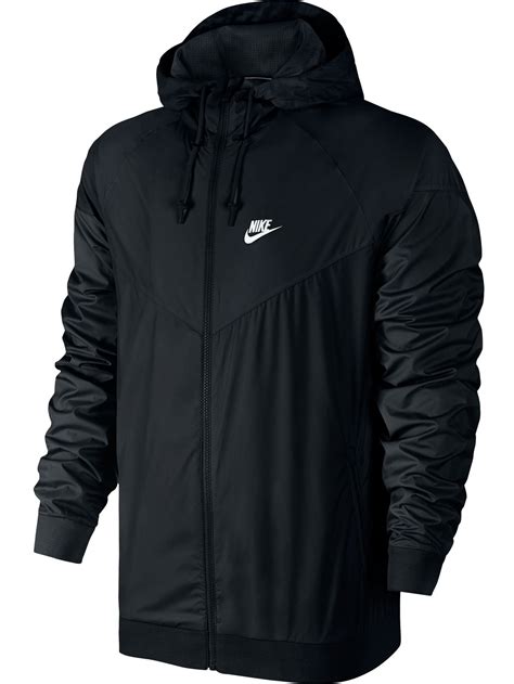 nike sportswear windbreaker schwarz weiß|nike running windbreaker men's.